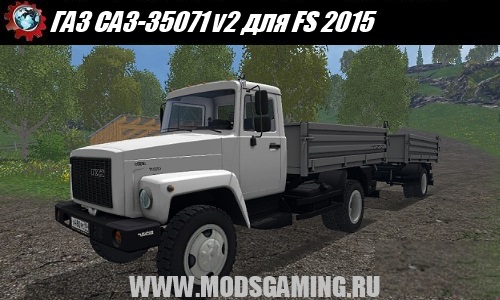 Farming Simulator 2015 download mod truck GAZ SAZ-35071 v2